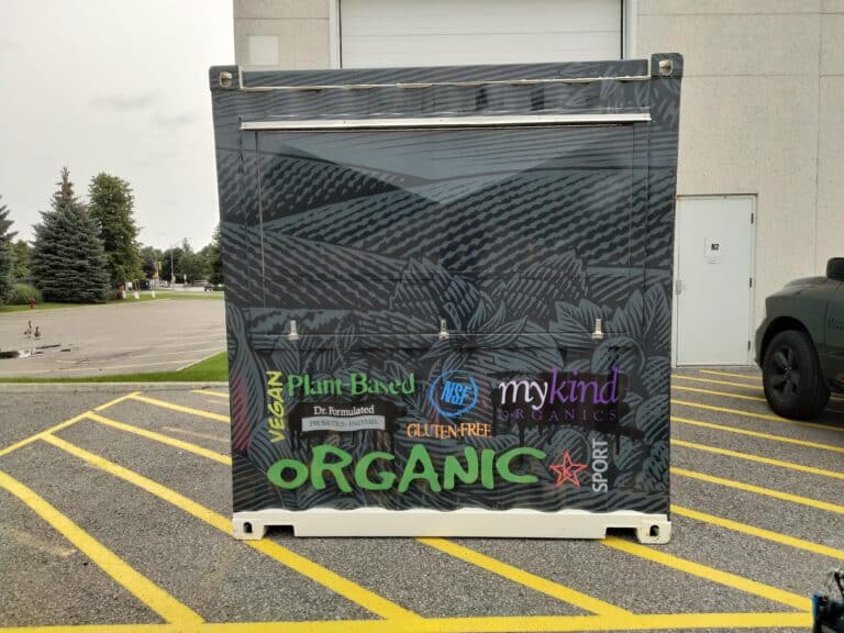 Cube Container Graphic Wrap